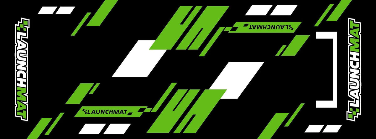 Carpeted Motorcycle Mats (Block Design)